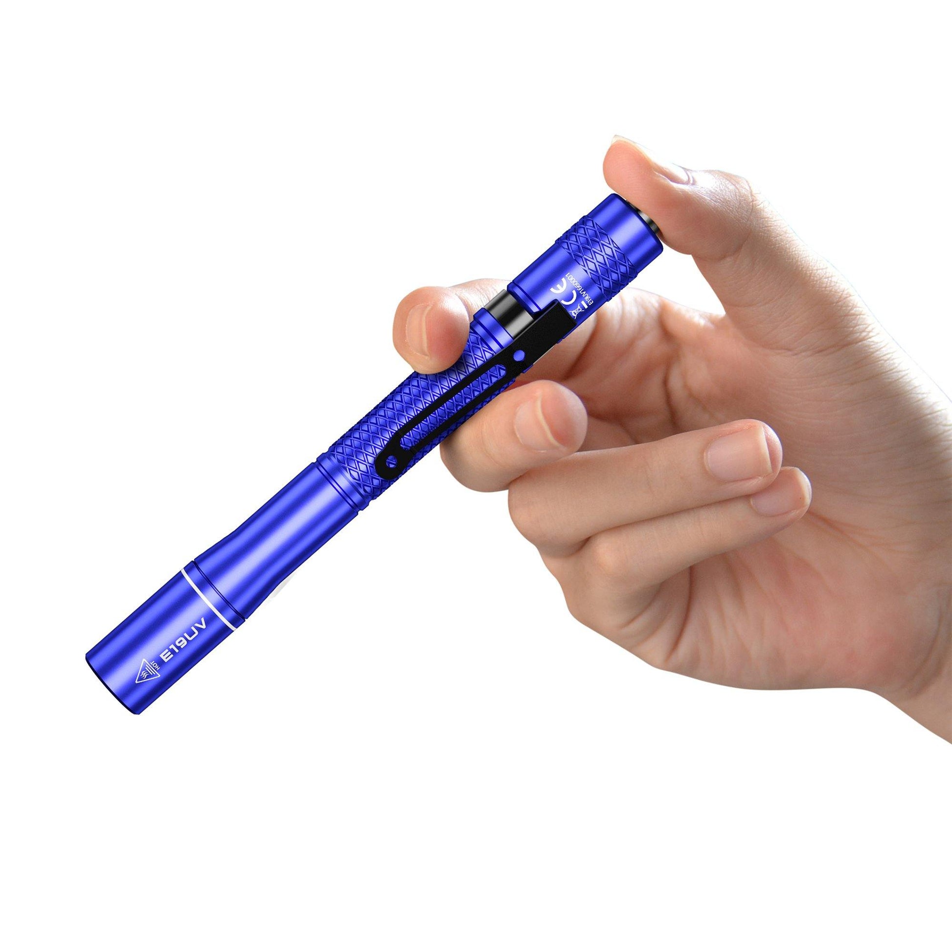Wuben E19  UV LED Flashlight - Blueviolet-Tail Switch