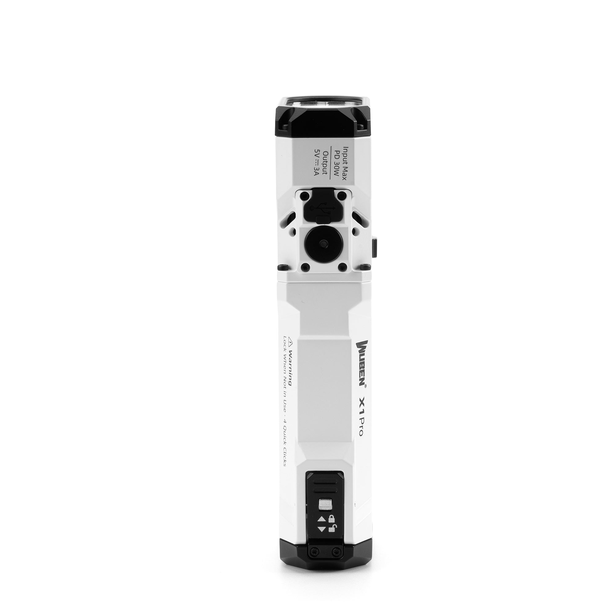 Wuben X1Pro 12300 Lumens Rechargeable Power Bank EDC Flashlight