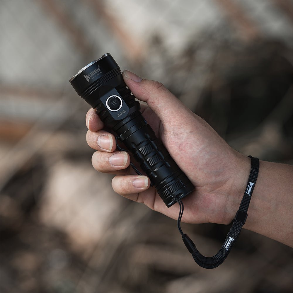A22 4500 Lumens High Power Rechargeable Flashlight