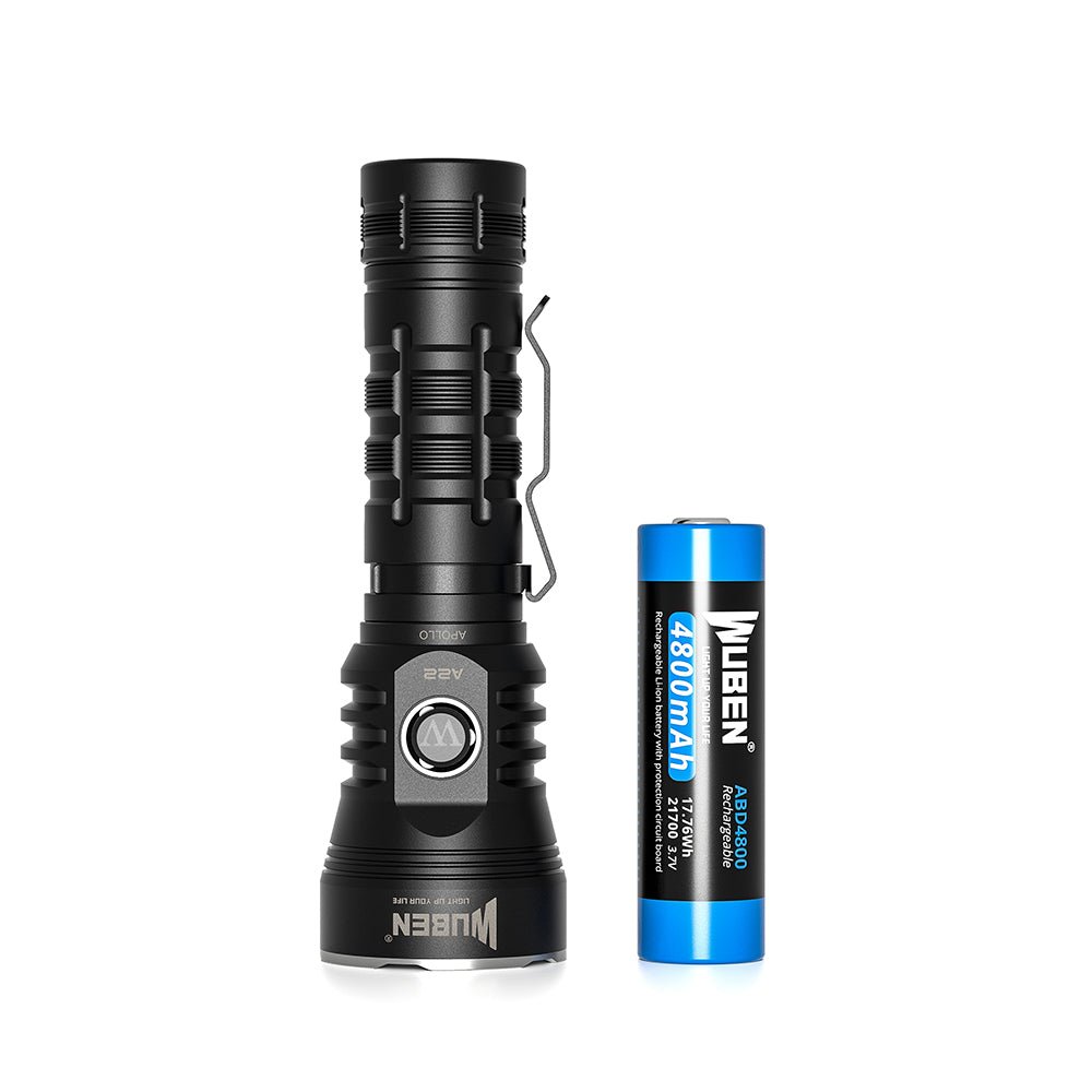 A22 4500 Lumens High Power Rechargeable Flashlight